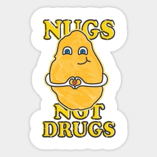 Nugs Not Drugs Sticker